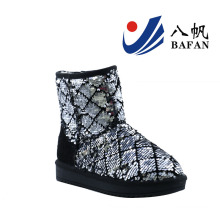 2016 botas de la nieve de la manera popular de las mujeres (BFJ-3301)